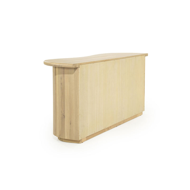 Dressoir Josh – eikenhout & eikenfineer naturel
