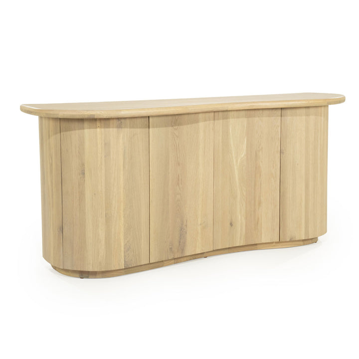 Dressoir Josh – eikenhout & eikenfineer naturel