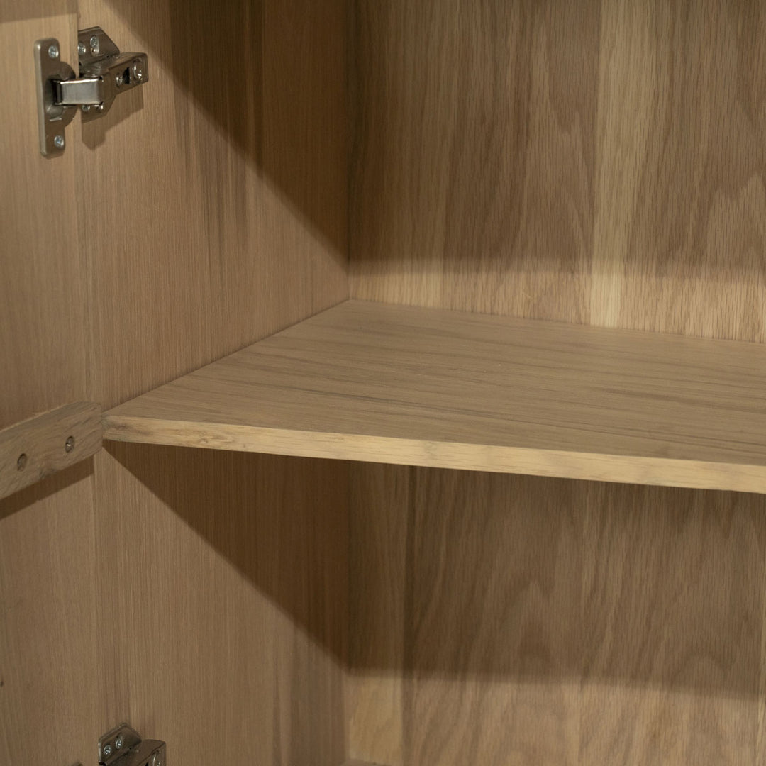 Dressoir Josh – eikenhout & eikenfineer naturel