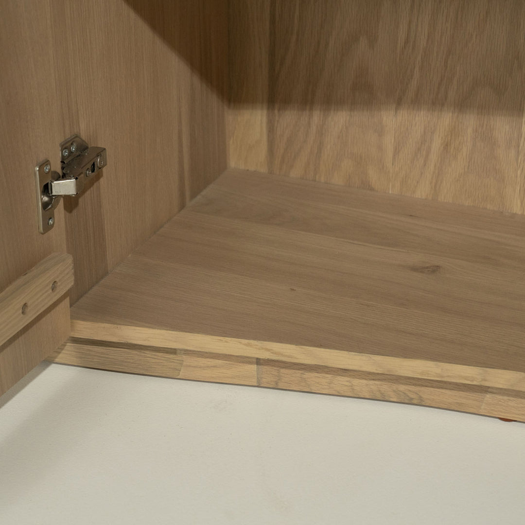 Dressoir Josh – eikenhout & eikenfineer naturel