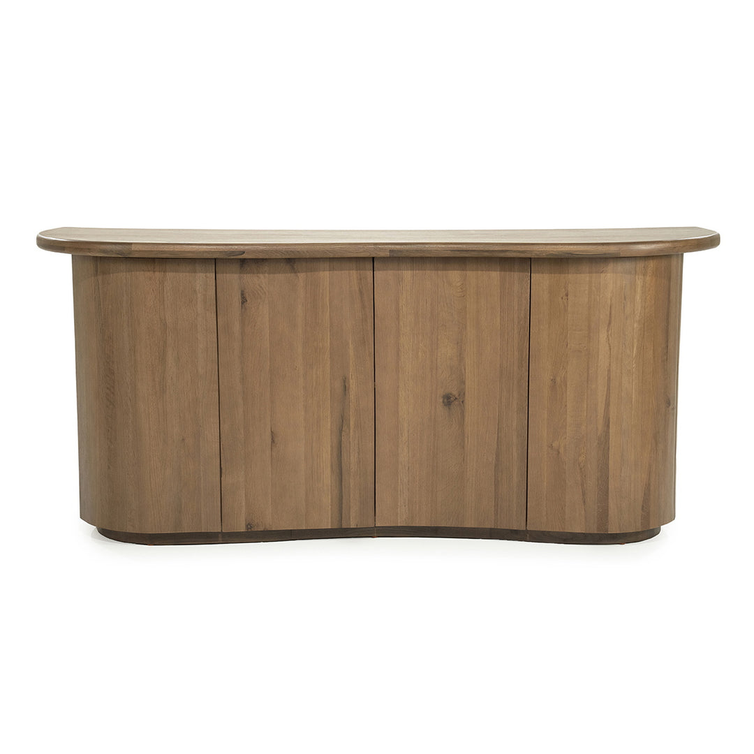 Dressoir Josh – eikenhout & eikenfineer bruin