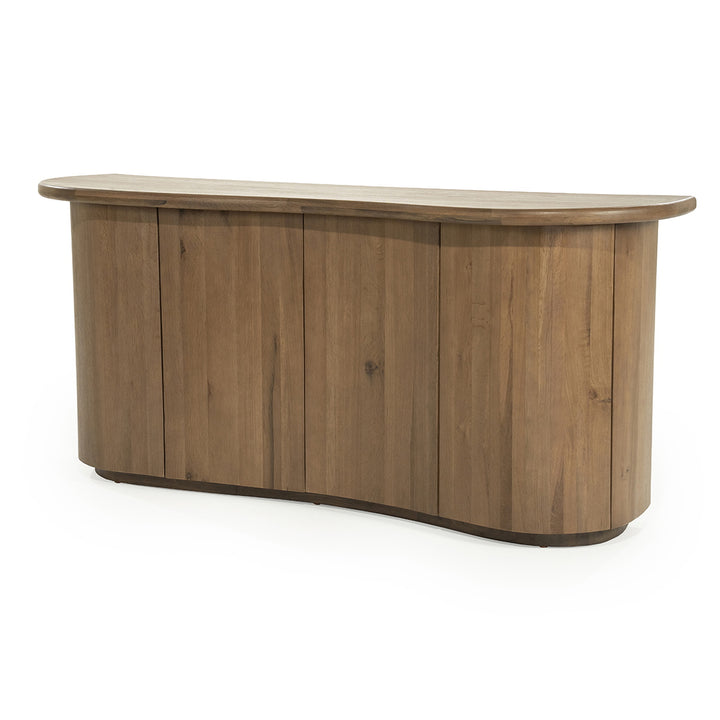 Dressoir Josh – eikenhout & eikenfineer bruin