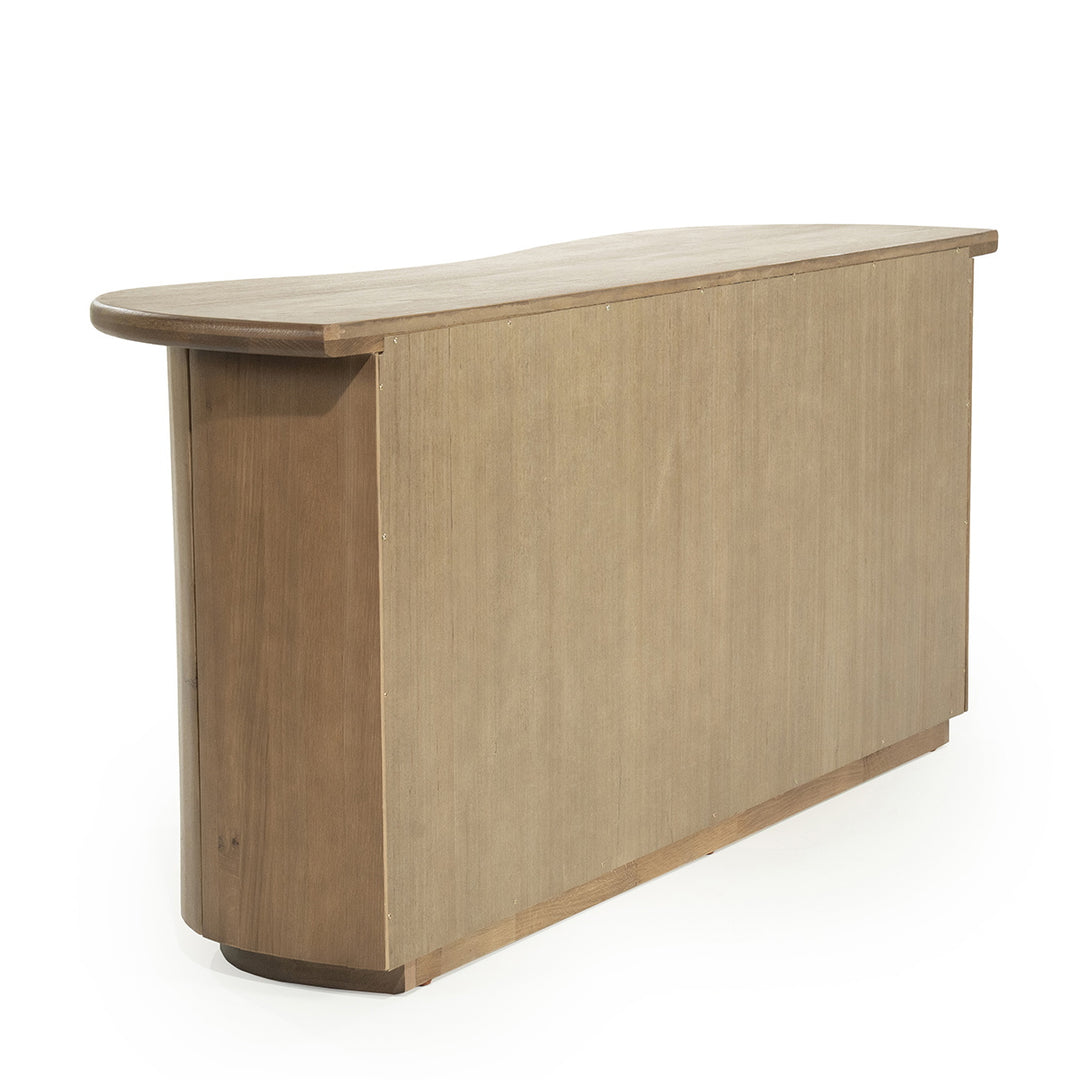 Dressoir Josh – eikenhout & eikenfineer bruin