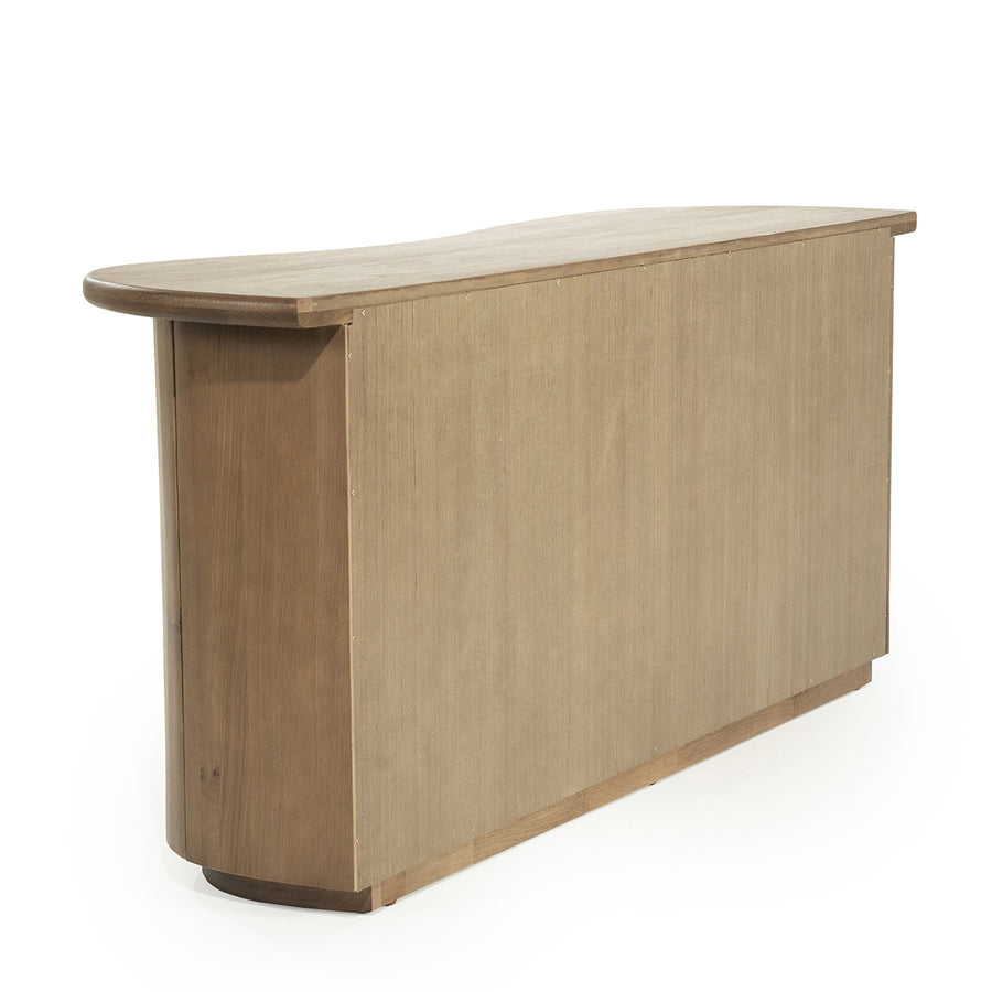 Dressoir Josh – eikenhout & eikenfineer bruin