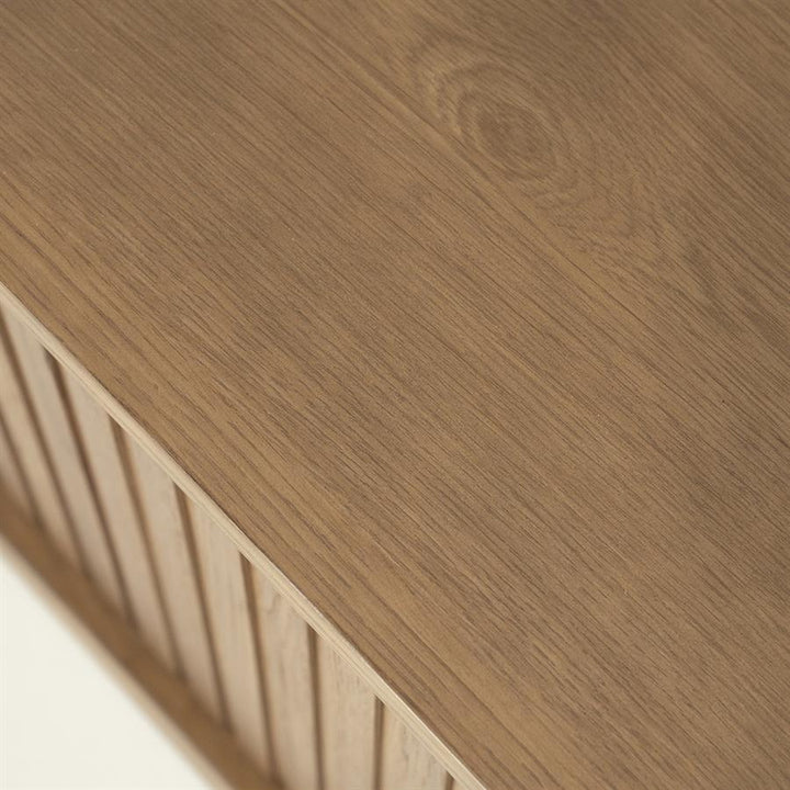 TV meubel Milo – eikenhout & eikenfineer bruin 180cm