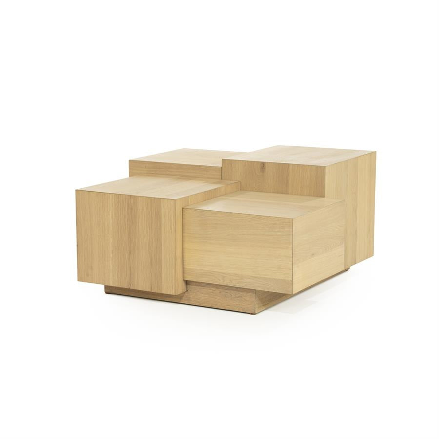 Salontafel Quinten vierkant – eikenfineer naturel