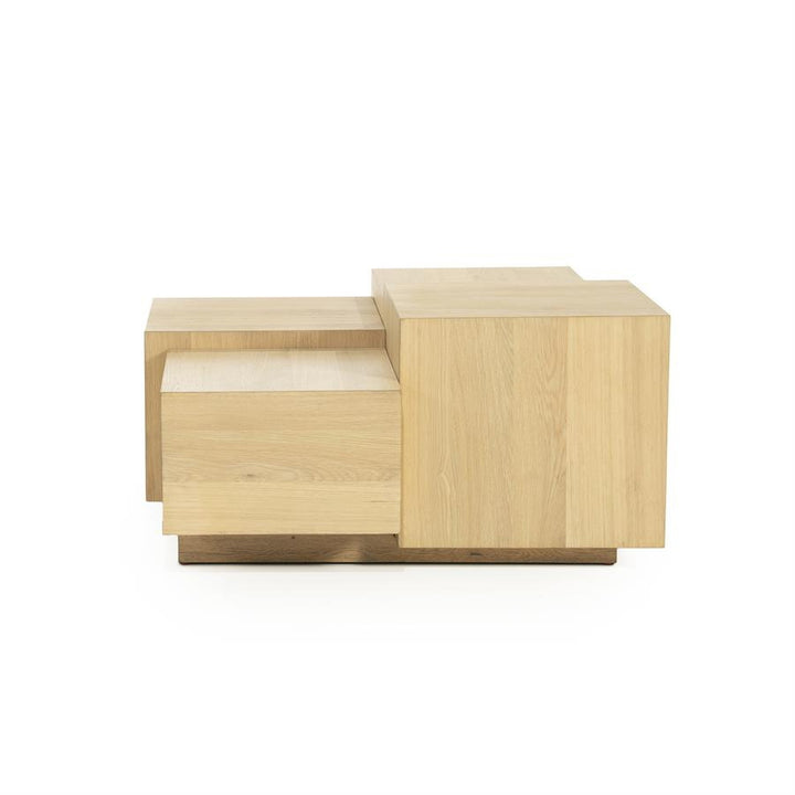 Salontafel Quinten vierkant – eikenfineer naturel