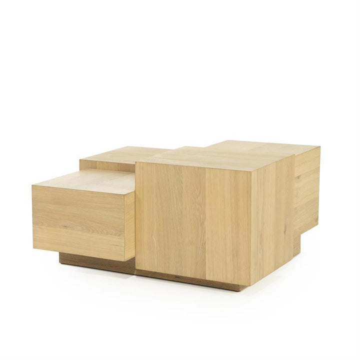 Salontafel Quinten vierkant – eikenfineer naturel