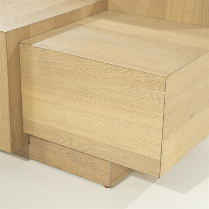 Salontafel Quinten vierkant – eikenfineer naturel