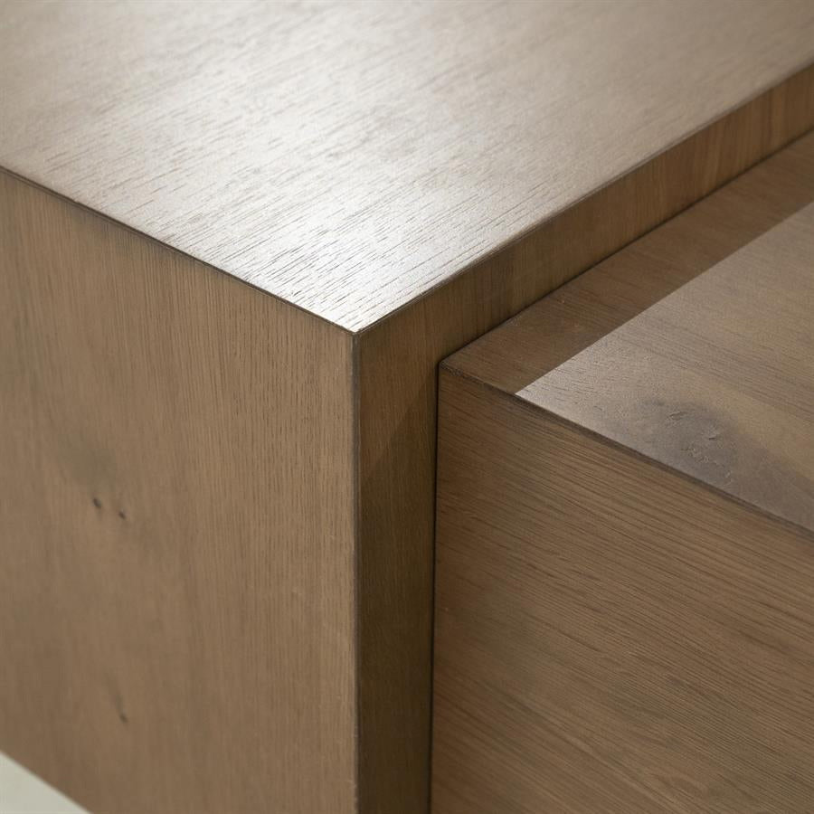 Salontafel Quinten vierkant – eikenfineer bruin
