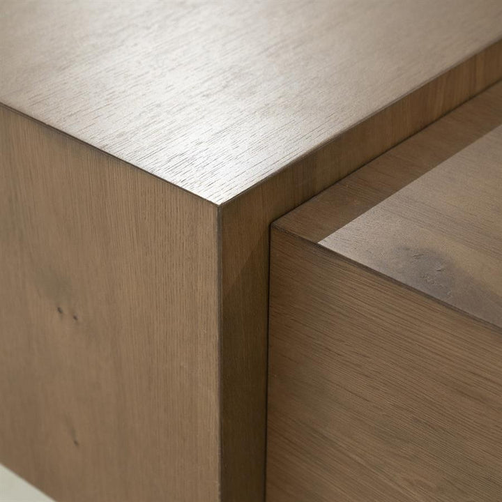 Salontafel Quinten vierkant – eikenfineer bruin