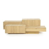 Salontafel Quinten rechthoekig – eikenfineer naturel