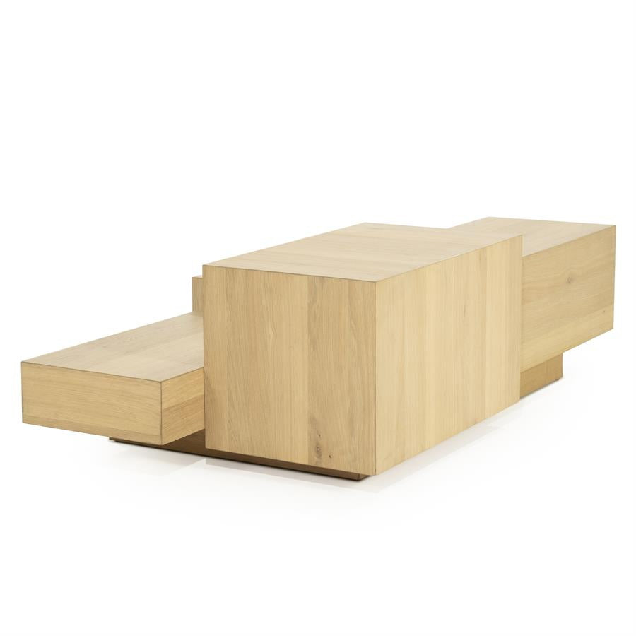 Salontafel Quinten rechthoekig – eikenfineer naturel
