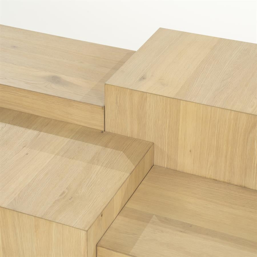 Salontafel Quinten rechthoekig – eikenfineer naturel