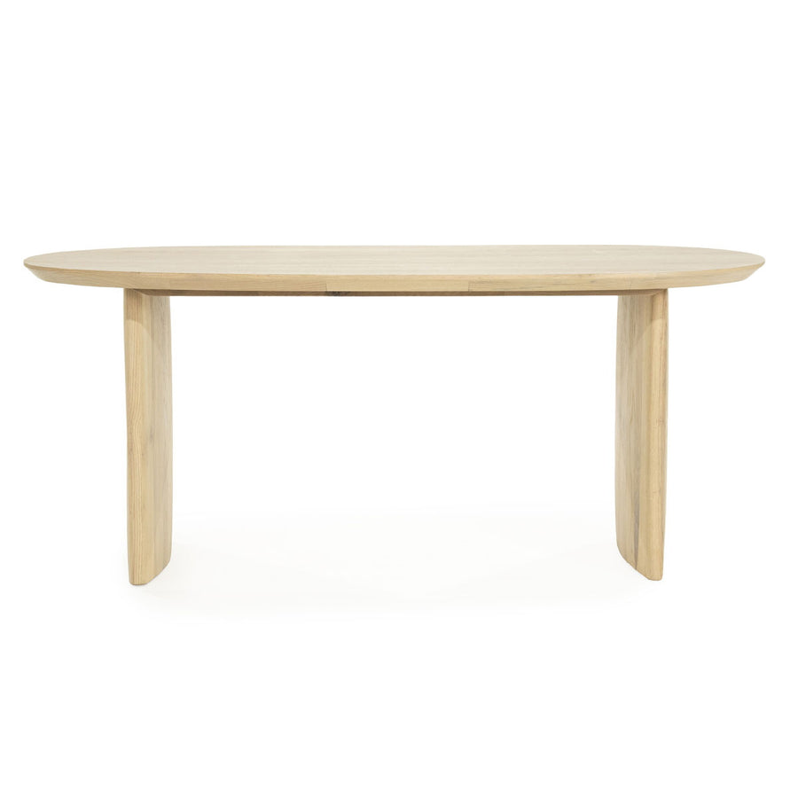 Eettafel Dex – eikenhout & eikenfineer naturel 180x90cm