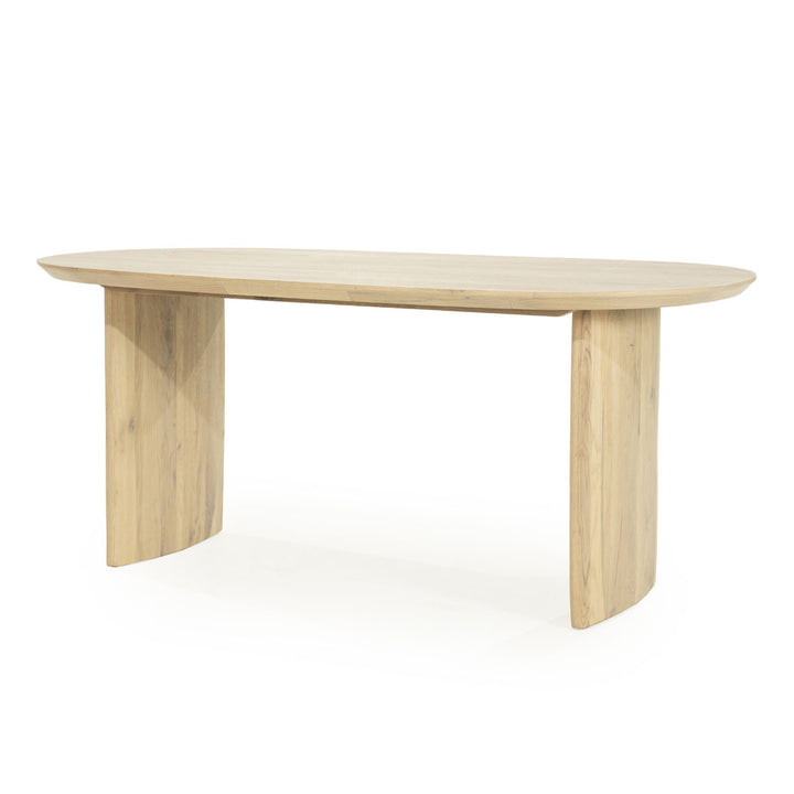 Eettafel Dex – eikenhout & eikenfineer naturel 180x90cm