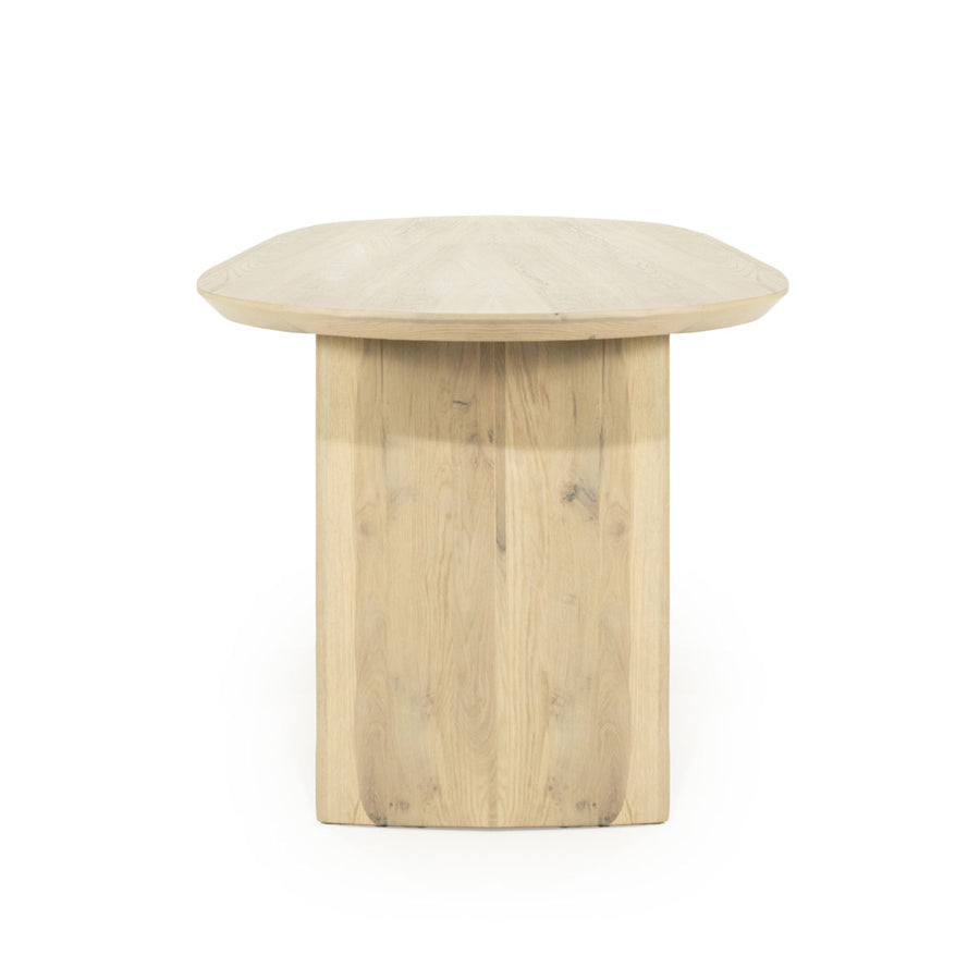 Eettafel Dex – eikenhout & eikenfineer naturel 180x90cm