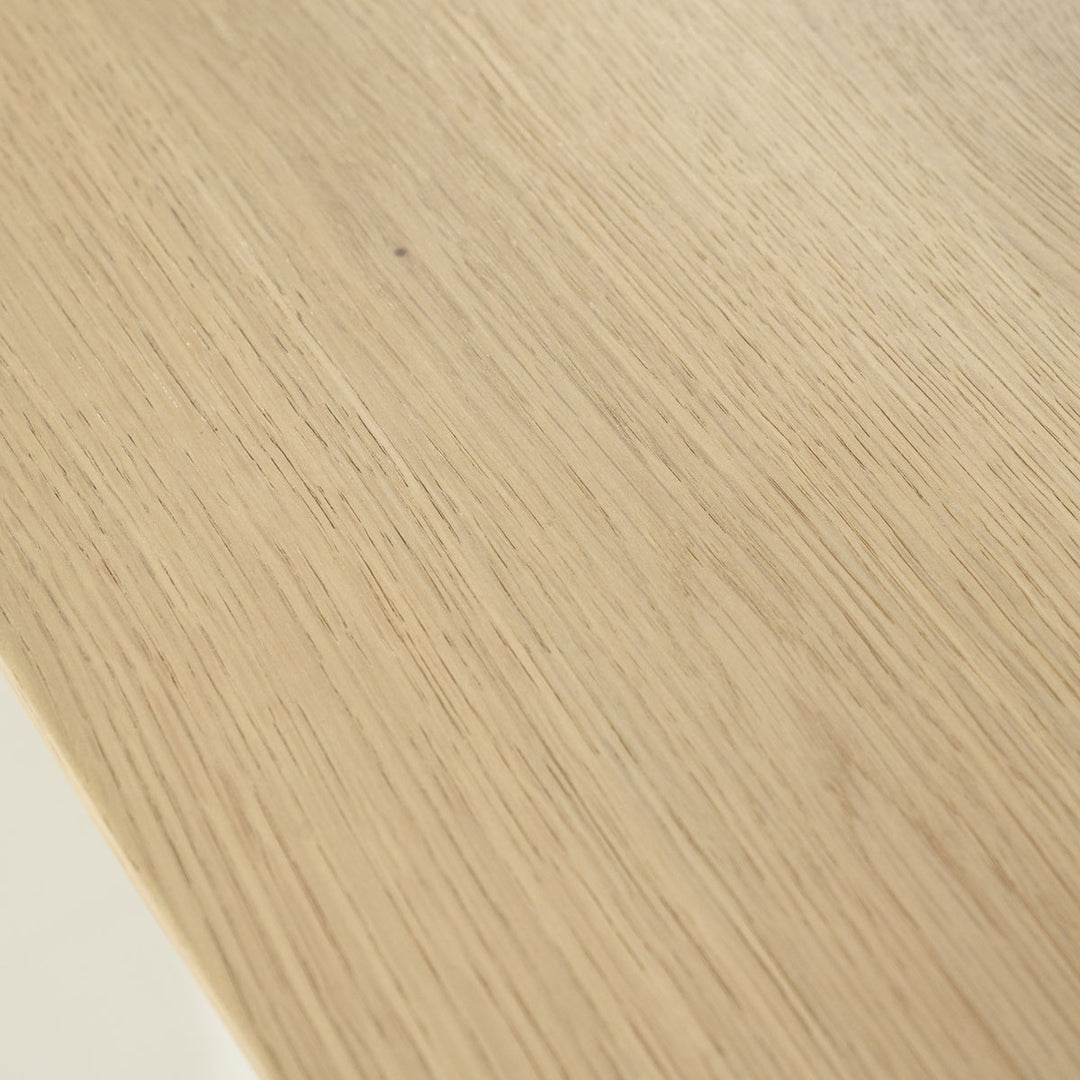 Eettafel Dex – eikenhout & eikenfineer naturel 180x90cm