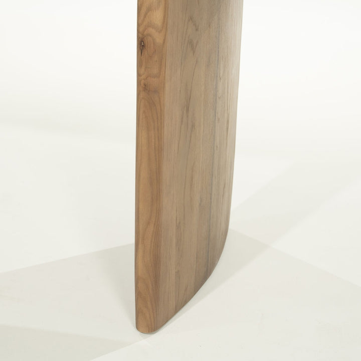 Eettafel Dex – eikenhout & eikenfineer bruin 180x90cm