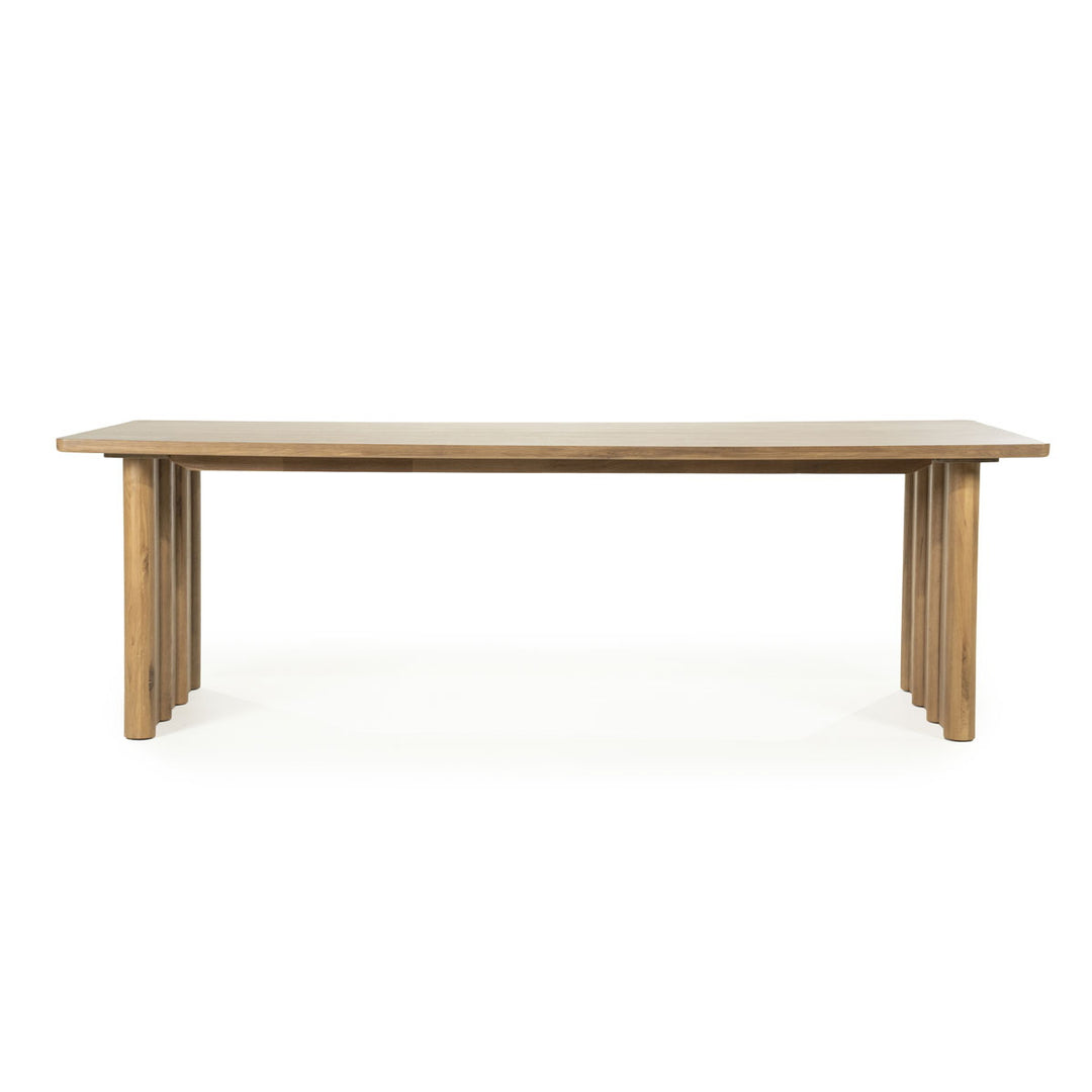 Eettafel Jake – eikenhout bruin 250x100cm