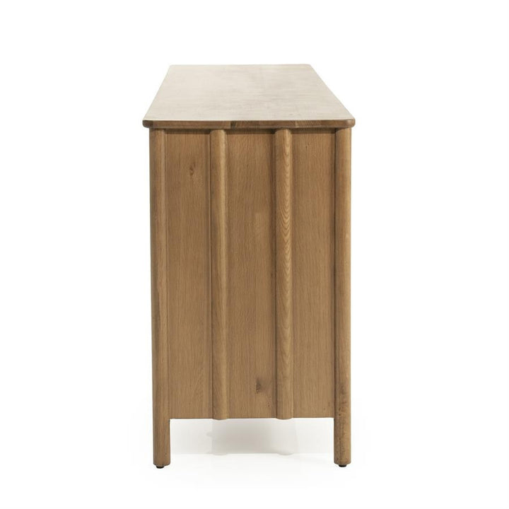 Dressoir Jake – eikenhout & eikenfineer bruin