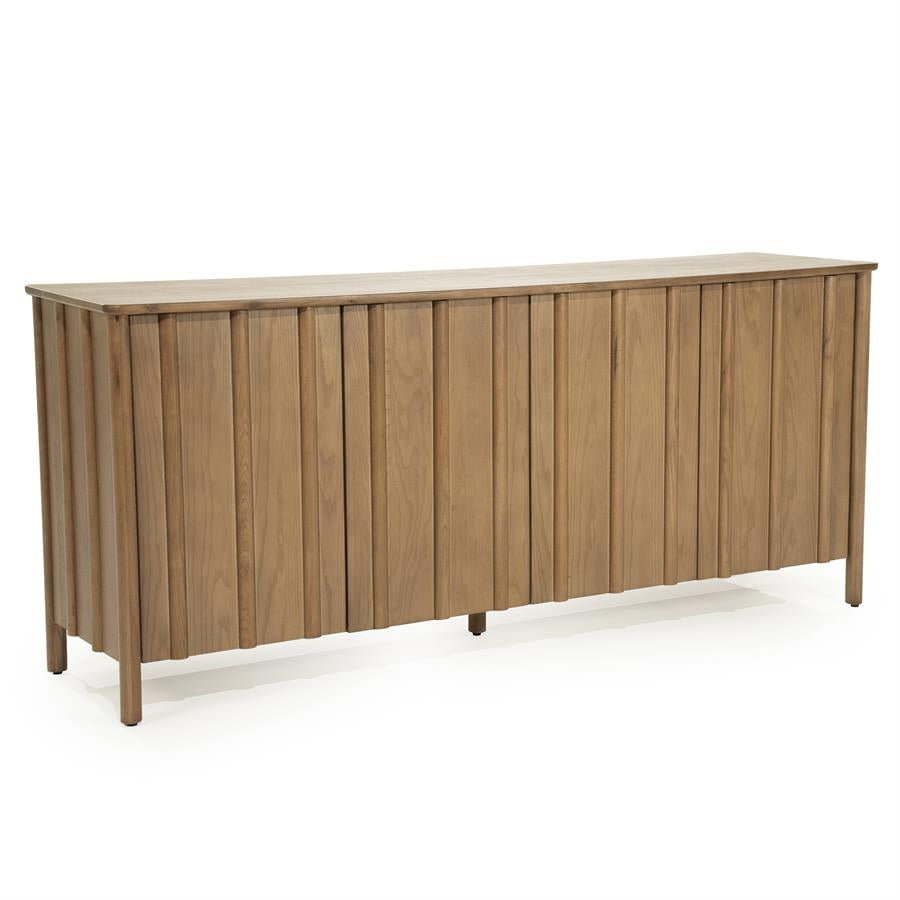 Dressoir Jake – eikenhout & eikenfineer bruin