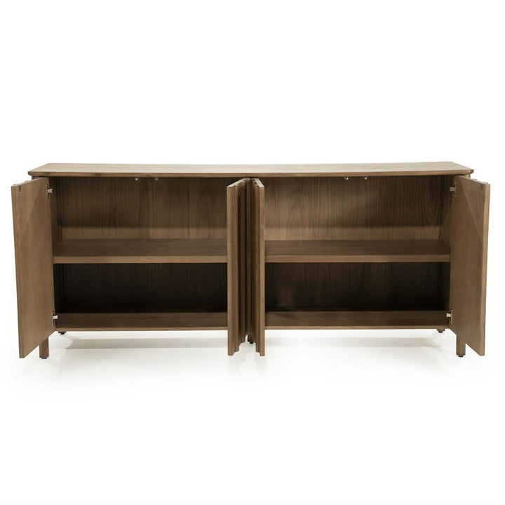 Dressoir Jake – eikenhout & eikenfineer bruin
