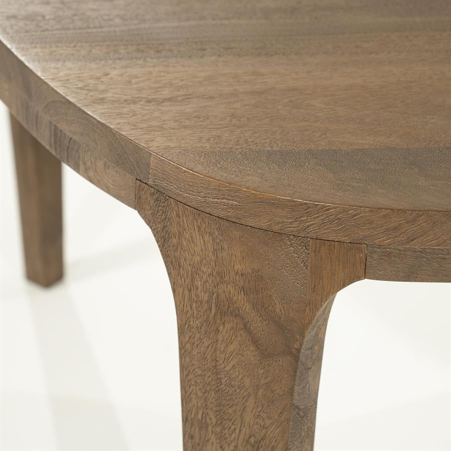 Eettafel Taylor – mangohout bruin 140x120cm