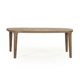 Organische Eettafel Taylor – mangohout bruin 200x110cm