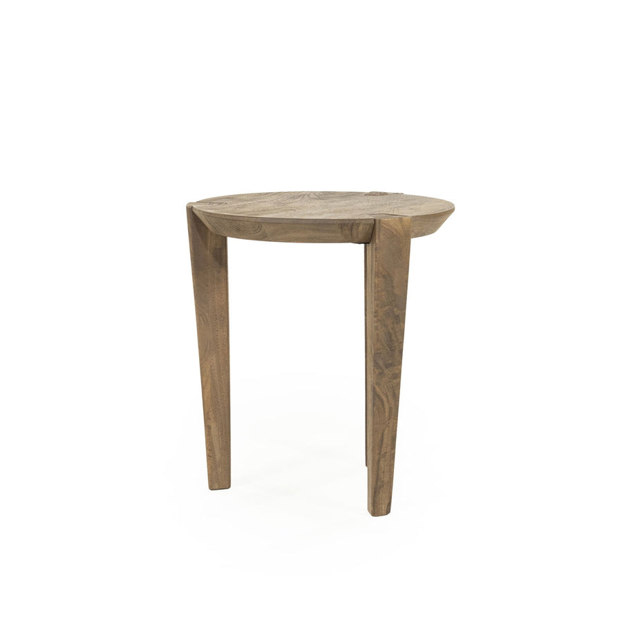 Bijzettafel Davina – mangohout bruin