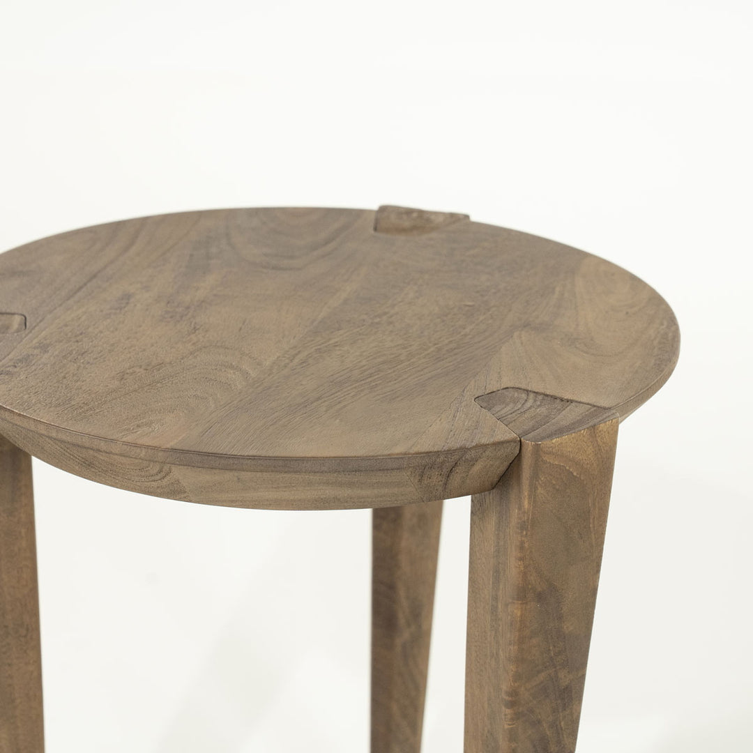 Bijzettafel Davina – mangohout bruin