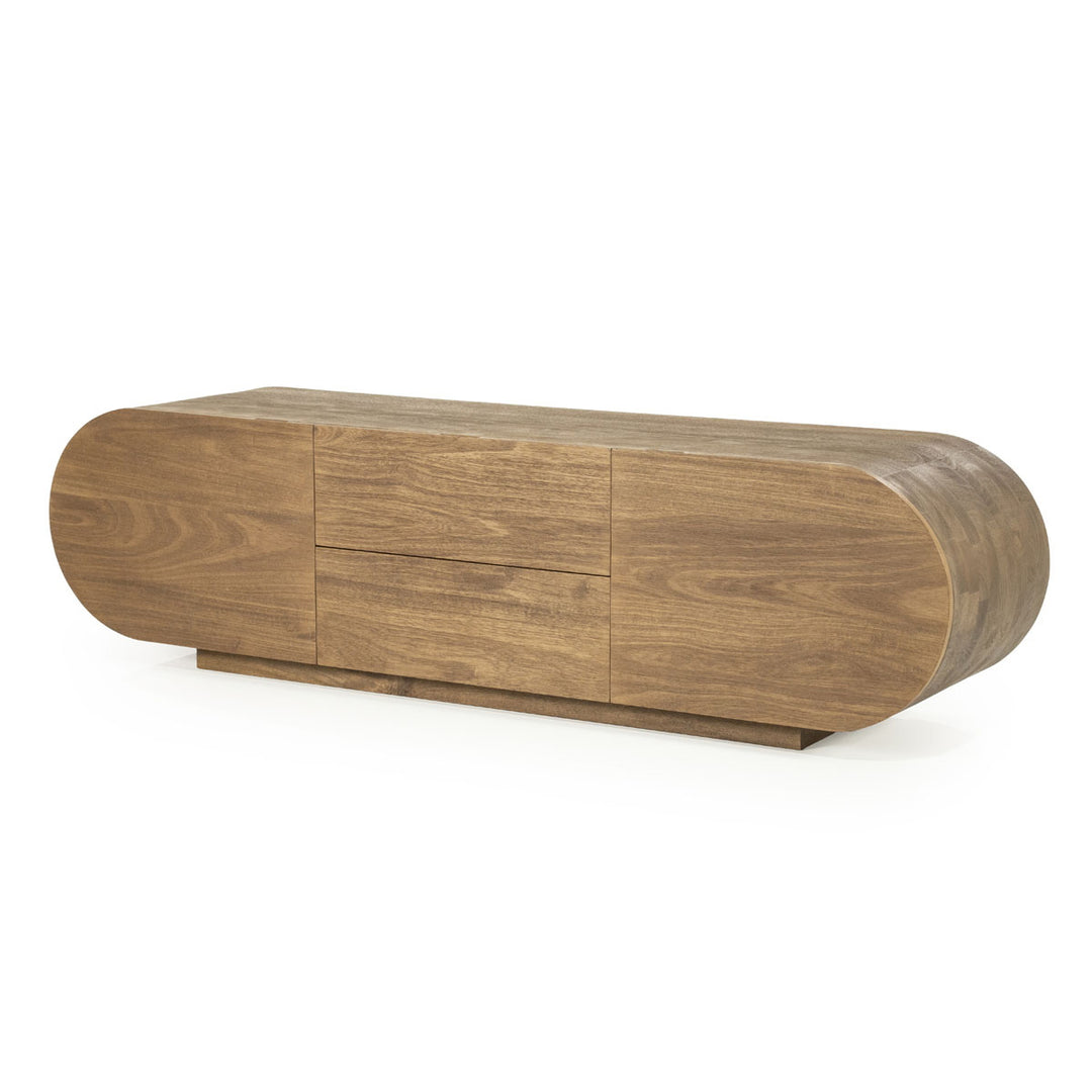 TV meubel King – mangohout & mangofineer bruin 160cm