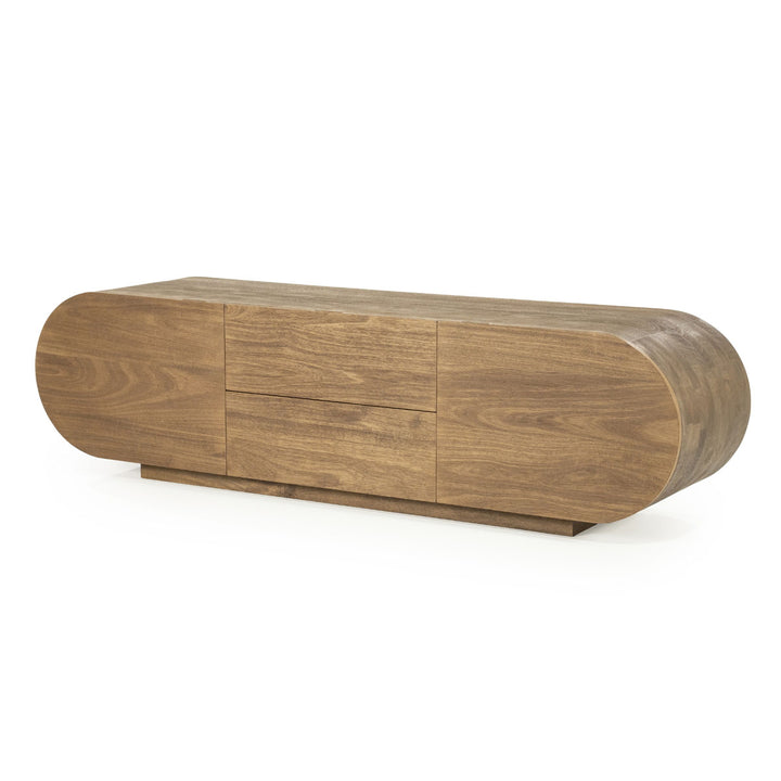 TV meubel King – mangohout & mangofineer bruin 160cm