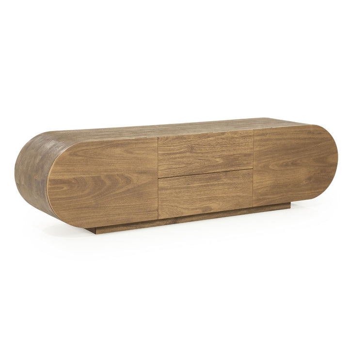 TV meubel King – mangohout & mangofineer bruin 160cm