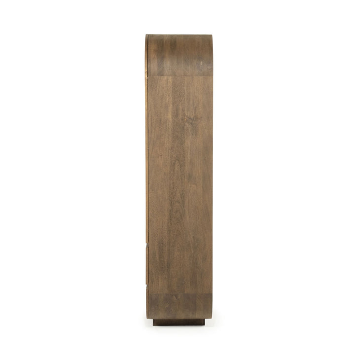 Kabinet King – mangohout & fineer bruin