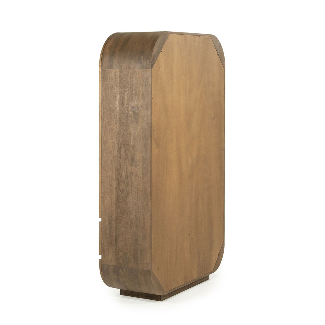 Kabinet King – mangohout & fineer bruin