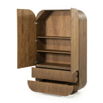 Kabinet King – mangohout & fineer bruin