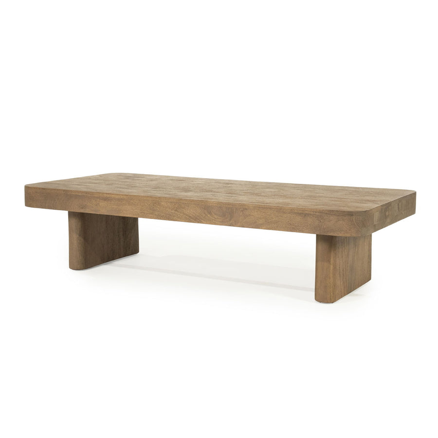 Salontafel Edward – mangohout bruin