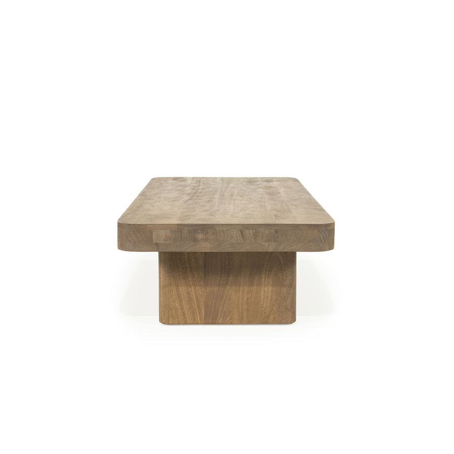 Salontafel Edward – mangohout bruin