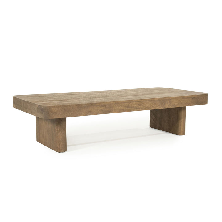 Salontafel Edward – mangohout bruin