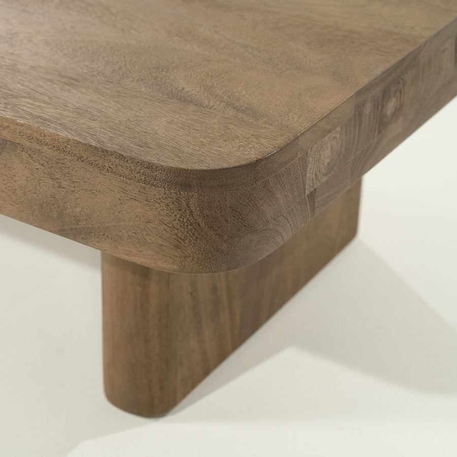 Salontafel Edward – mangohout bruin