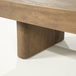 Salontafel Edward – mangohout bruin