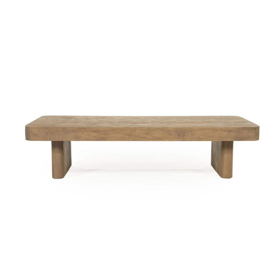 Salontafel Edward – mangohout bruin