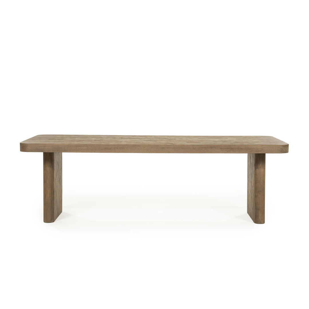 Eettafel Edward – mangohout bruin 240x100cm