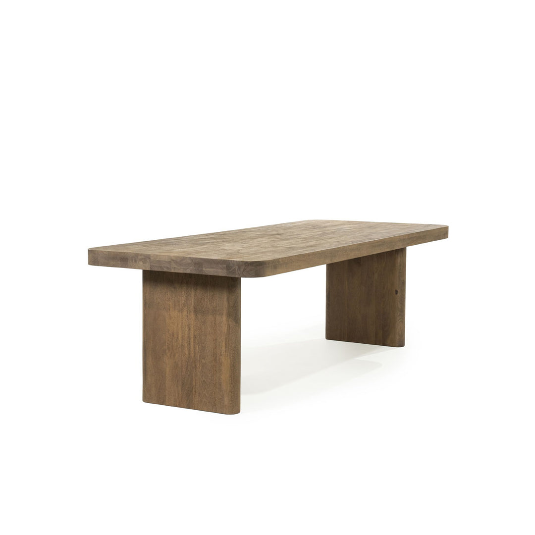 Eettafel Edward – mangohout bruin 240x100cm