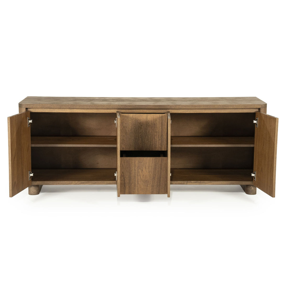 TV meubel Edward – mangohout & mangofineer bruin 160cm