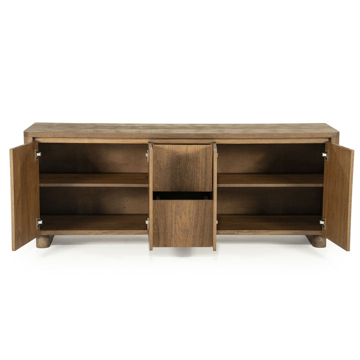 TV meubel Edward – mangohout & mangofineer bruin 160cm