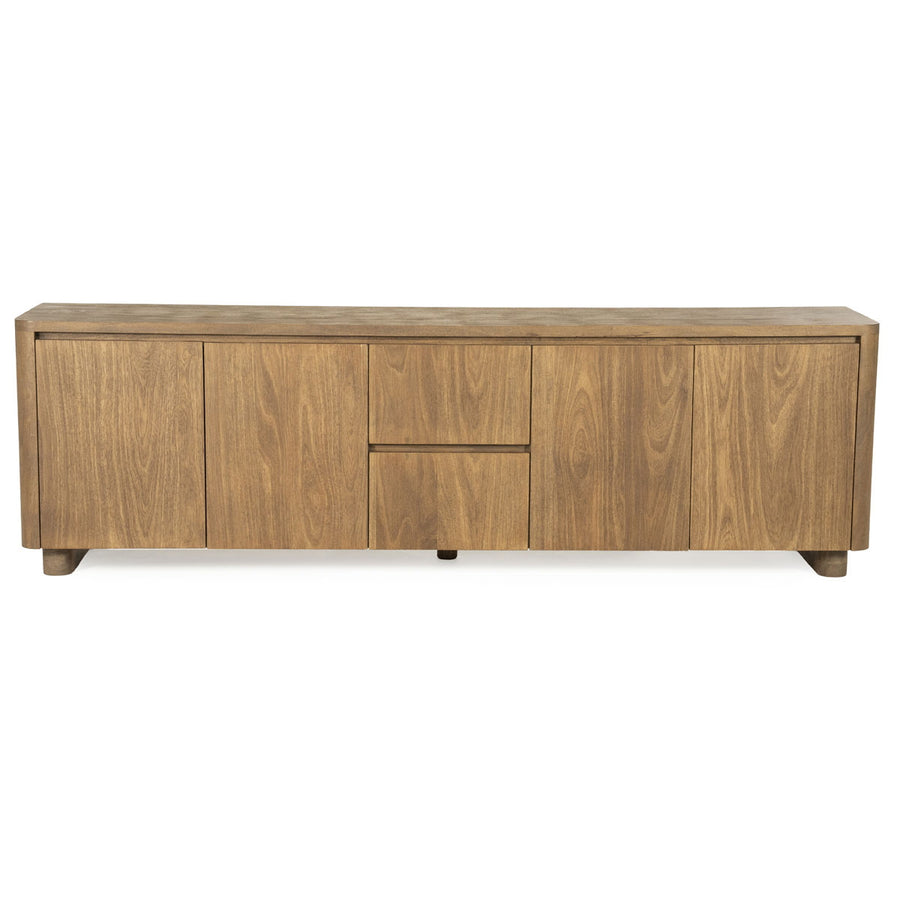 TV meubel Edward – mangohout & mangofineer bruin 200cm