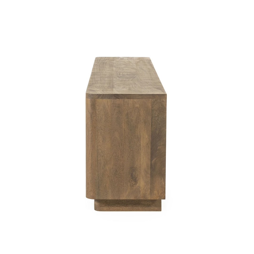 TV meubel Edward – mangohout & mangofineer bruin 200cm