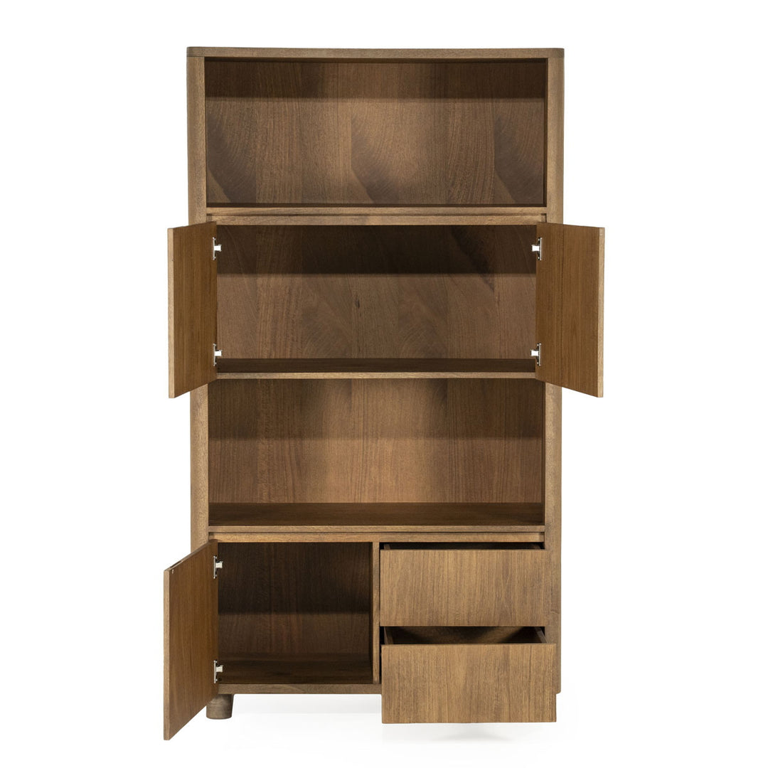 Kabinet Edward – mangohout & fineer bruin